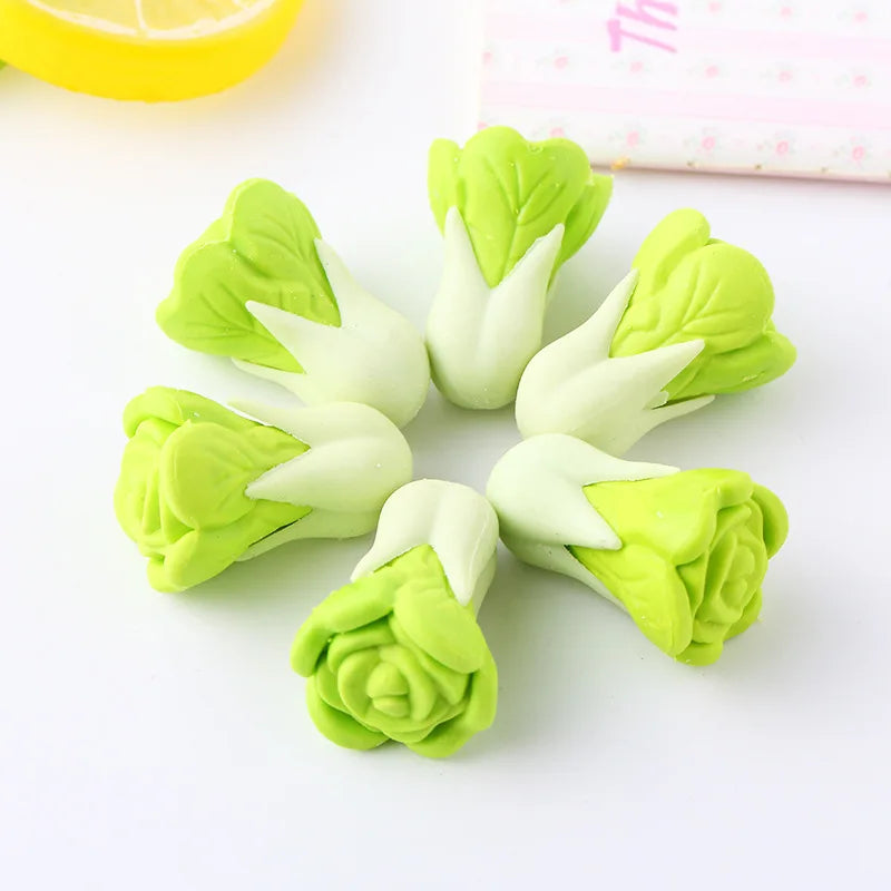 BOK CHOY ERASER 2pcs