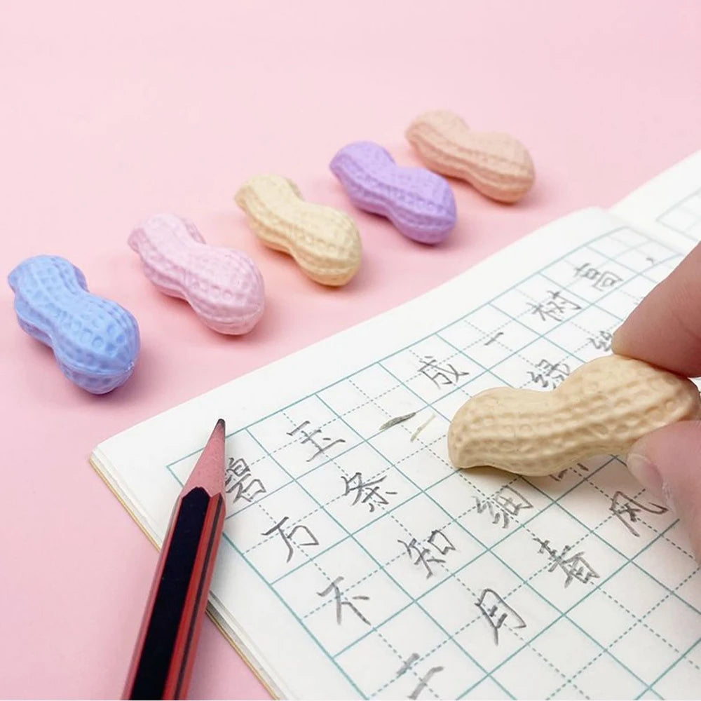 COLORFUL PEANUT ERASERS