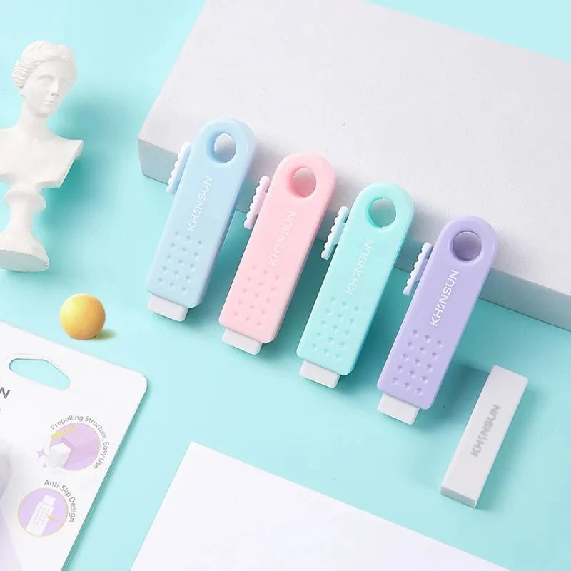 COLORFUL PUSH PULL ERASER